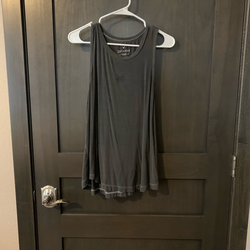 Grey American Eagle Muscle Tank